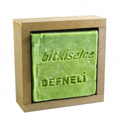 Bitkiselce El Yapımı Defneli Sabunu 125 gr.